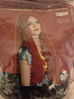 Disguise Sally Red Women's Wig (Nightmare Before Christmas)